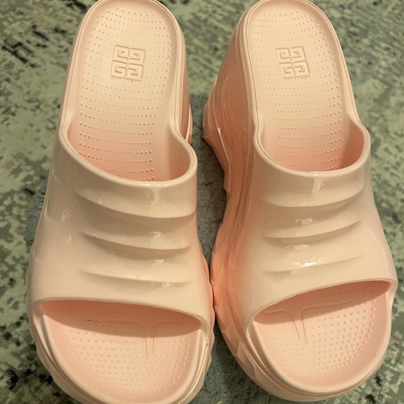 Givenchy Pink Platform Sandals - Picture 9 of 10